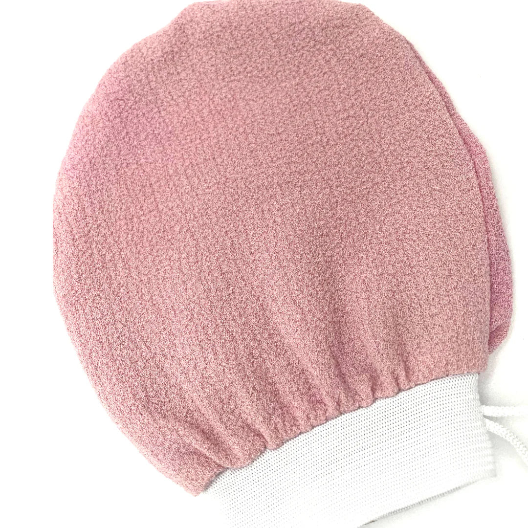 Pink Deep Exfoliating Glove